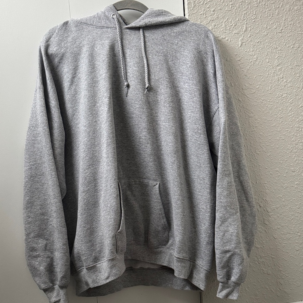 Hanes EcoSmart Light Gray Hoodie